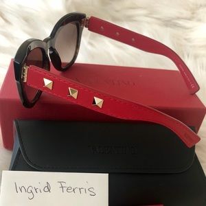 Valentino Rockstud Sunglasses